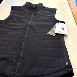 Spyder Black Sleeveless Vest